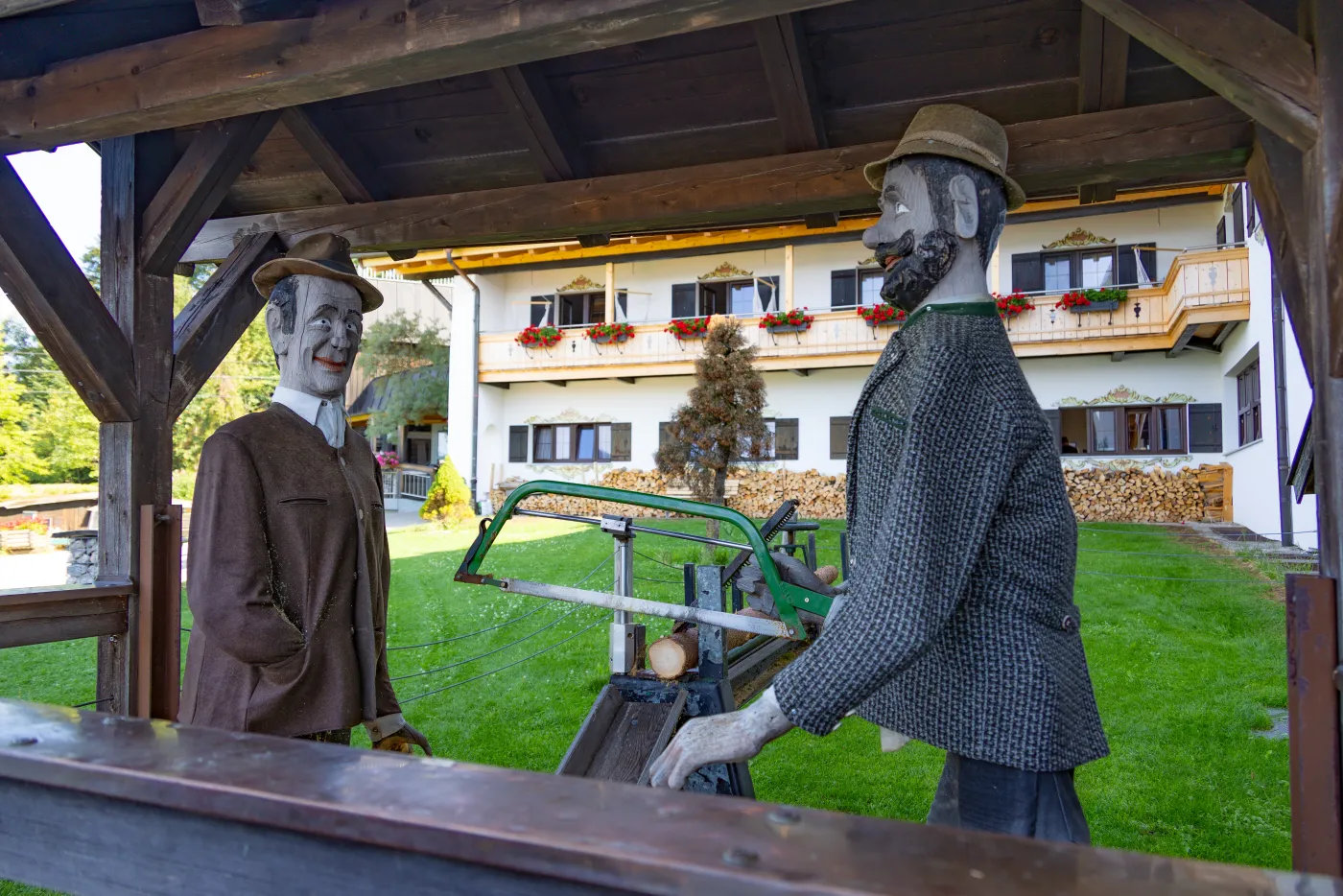 The old wooden sawyers, still from the early days