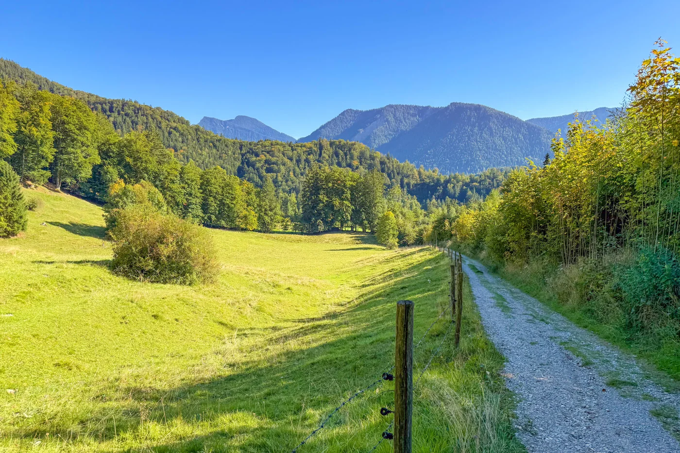 Der Weg nach Birkenstein über Geitau