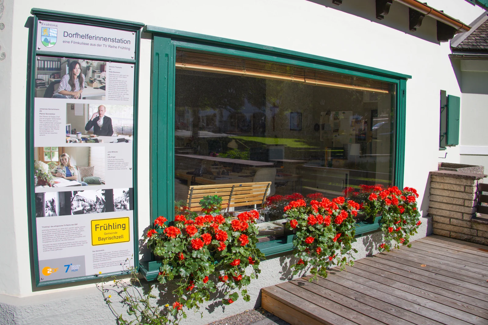 Die Dorfhelferinnenstation am Kirchplatz in Bayrischzell