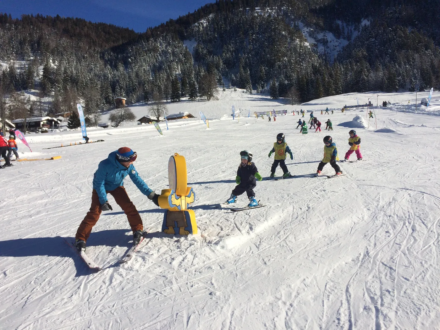 Üben im Parcours