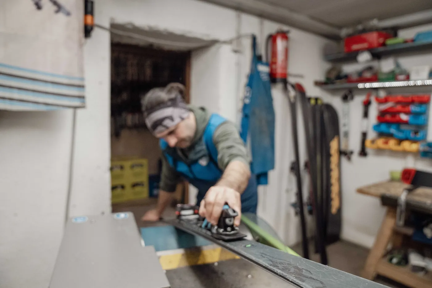 In der Werkstatt