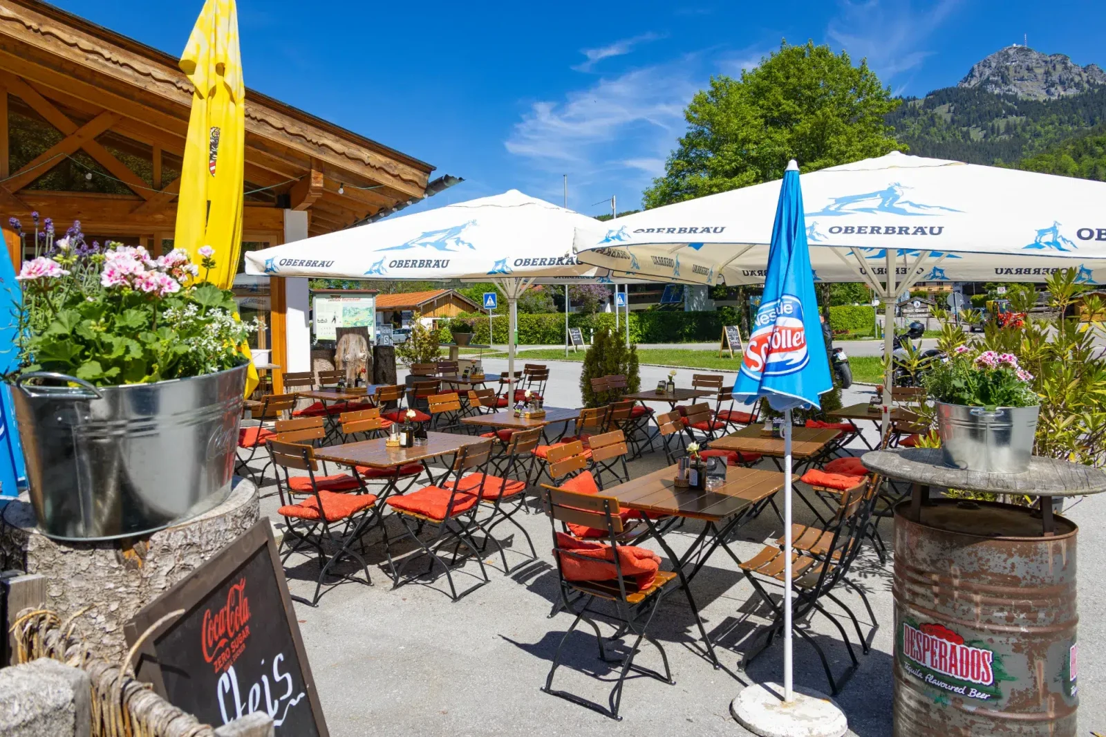 Ungezwungener Treffpunkt mit eigener Terrasse