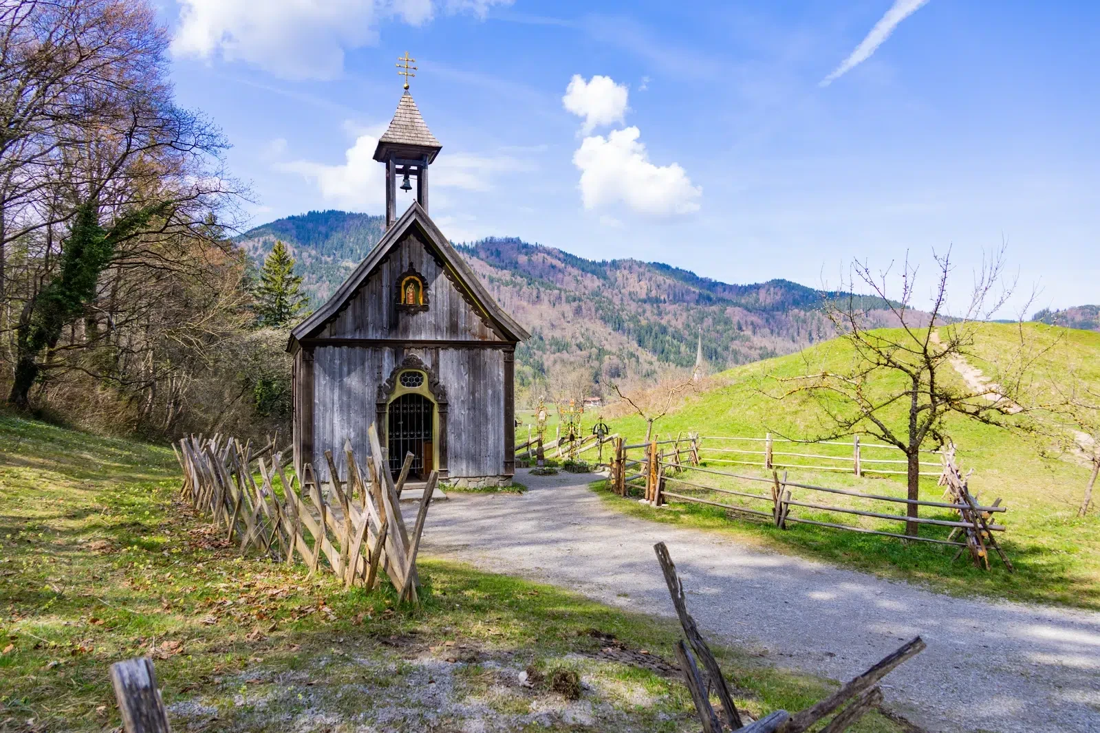 Deckenmalerei der Kapelle