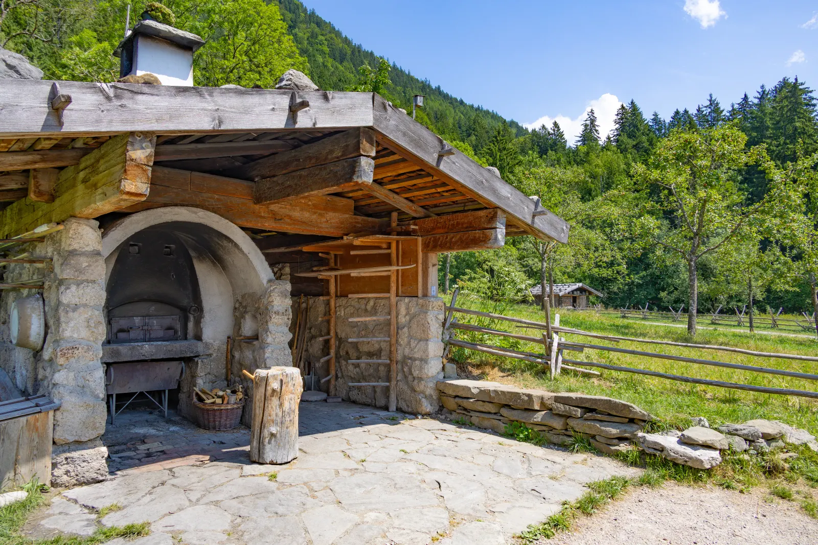 Die Bäckerei im Museumsdorf