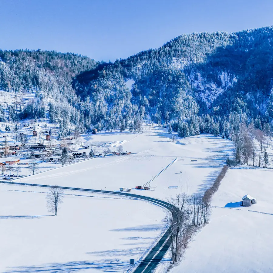 Loipen im Leitzachtal, November 2024