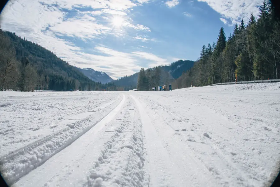 Loipen im Leitzachtal, Januar 2025