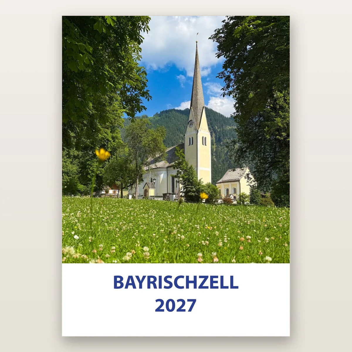 Der Wochenkalender 2027, A3 hoch.