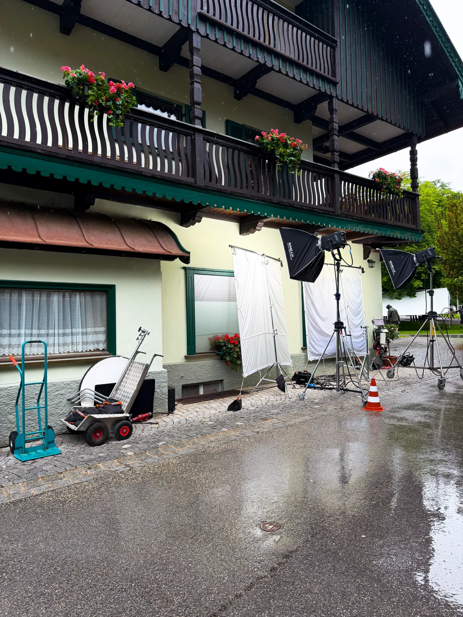 Filming block 2, Set-Foto